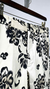 Comme Des Garcons Homme Plus Floral Printed Pants