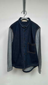 Marni Inside Two-tone Denim Jacket