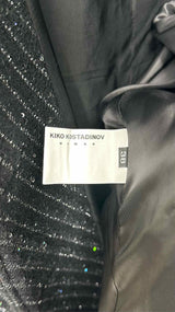 Kiko Kostadinov Villorias Stripe Coat