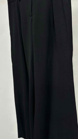 Chanel Low-rise Pleated Wide Pants