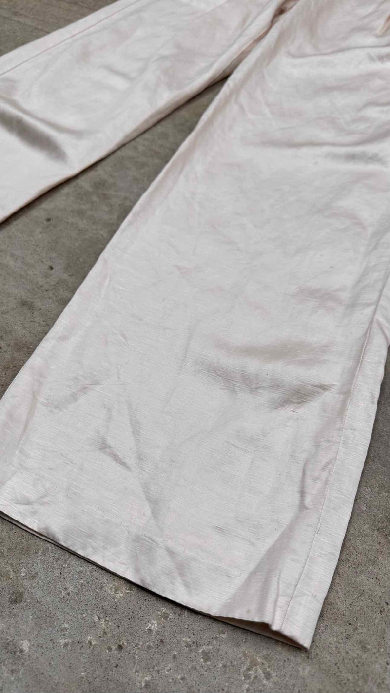 R13 Satin Wrinkle Wide Pants