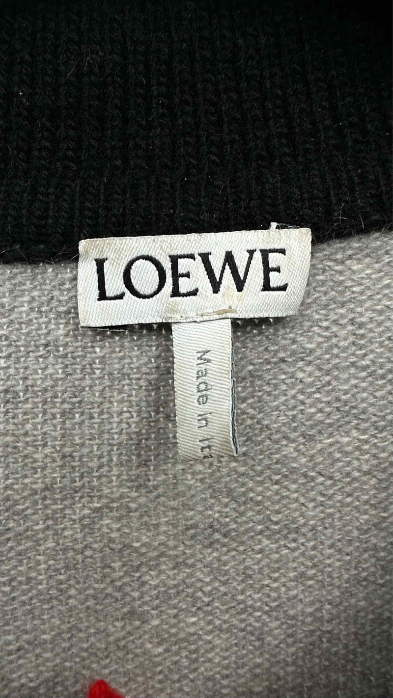 LOEWE Color-blocking Polo Sweater