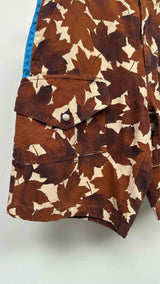 Acne Studios Leaf Pattern Cargo Shorts