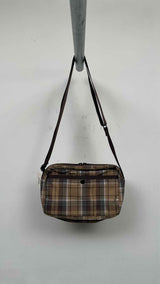 Porter X Comme des GarÃ§ons Homme Plaid-pattern Messenger Bag