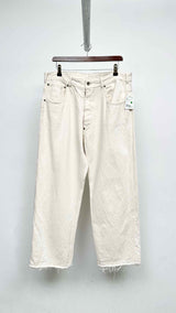 Margiela Fringed Wide Jeans