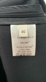 CELINE Slit Mini Skirt
