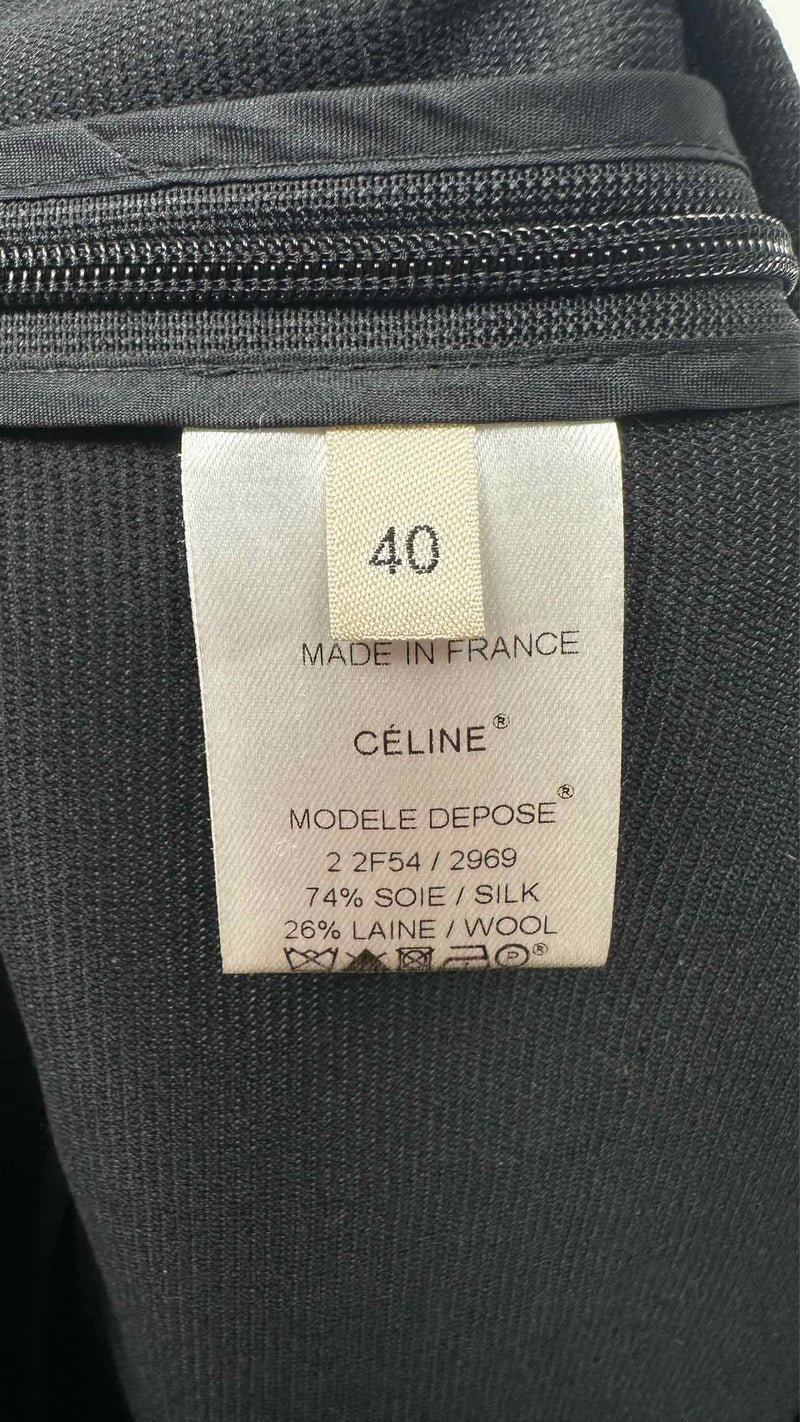 CELINE Slit Mini Skirt