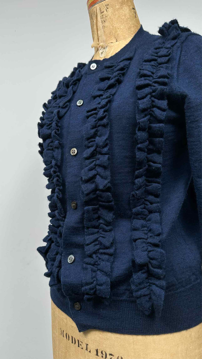 Comme Des Garçons Comme Des Garçons Frill Cardigan