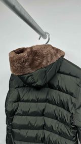 PRADA Fur-collar Down Jacket