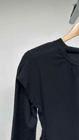 Comme Des Garcons Double-layered Sweater