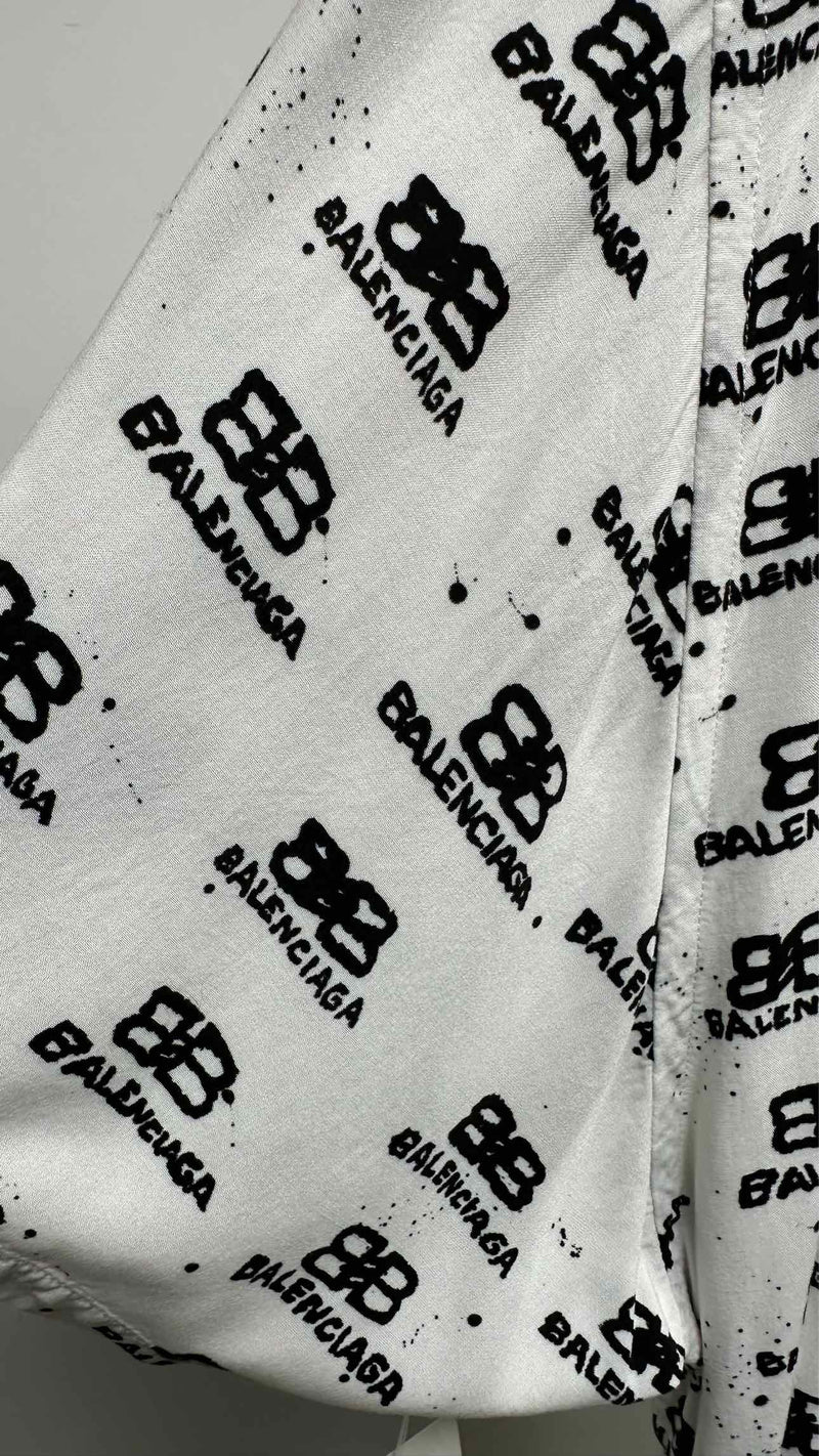 Balenciaga S/S Oversized Logo Shirt