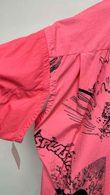 Comme Des Garcons Shirt S/S Graphic Cut-out Shirt