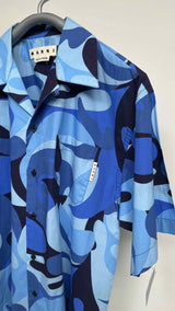 Marni S/S 50's Camo Bowling Shirt