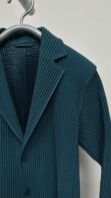 Homme Plisse Pleated Blazer Jacket