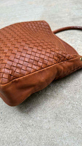 Bottega Veneta Woven-leather Hobo Bag