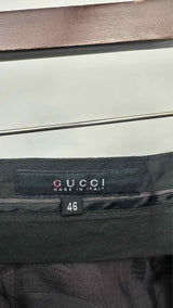 Gucci Kimono Print Silk Flare Pants