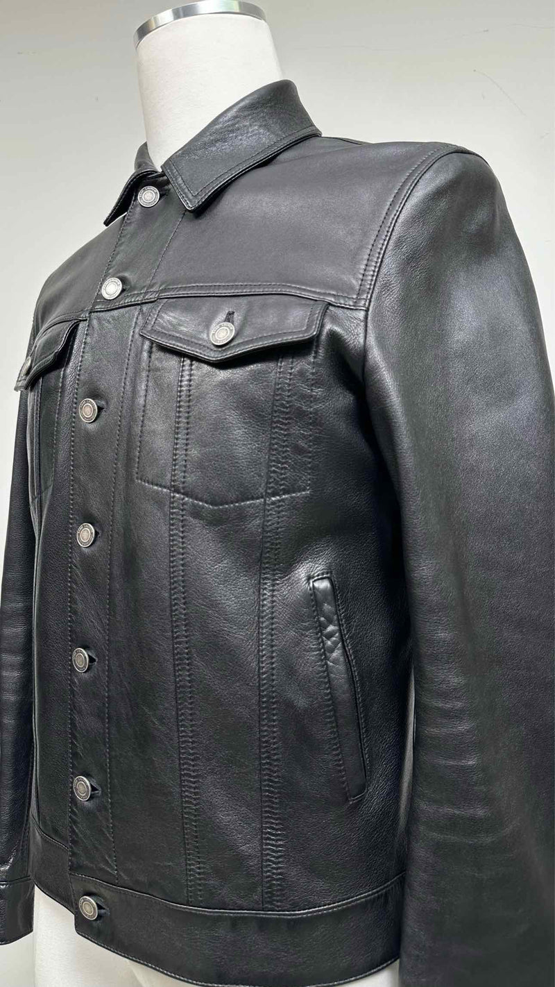 Saint Laurent Leather Tracker Jacket