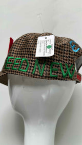 Walter Van Beirendonck Houndstooth Future Hat