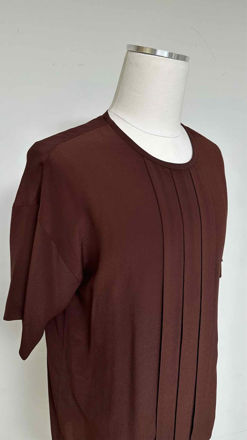 M missoni Silk Pleated T-shirt