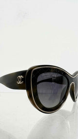 Chanel 5397 Polarized Oversized Cat-Eye Sunglasses
