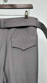 Jil Sander Belted Bottom-slit Wide Pants