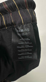 Dries Van Noten Stripe Satin Easy Pants