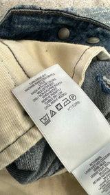 RRL Boro Patch-work Denim Shorts