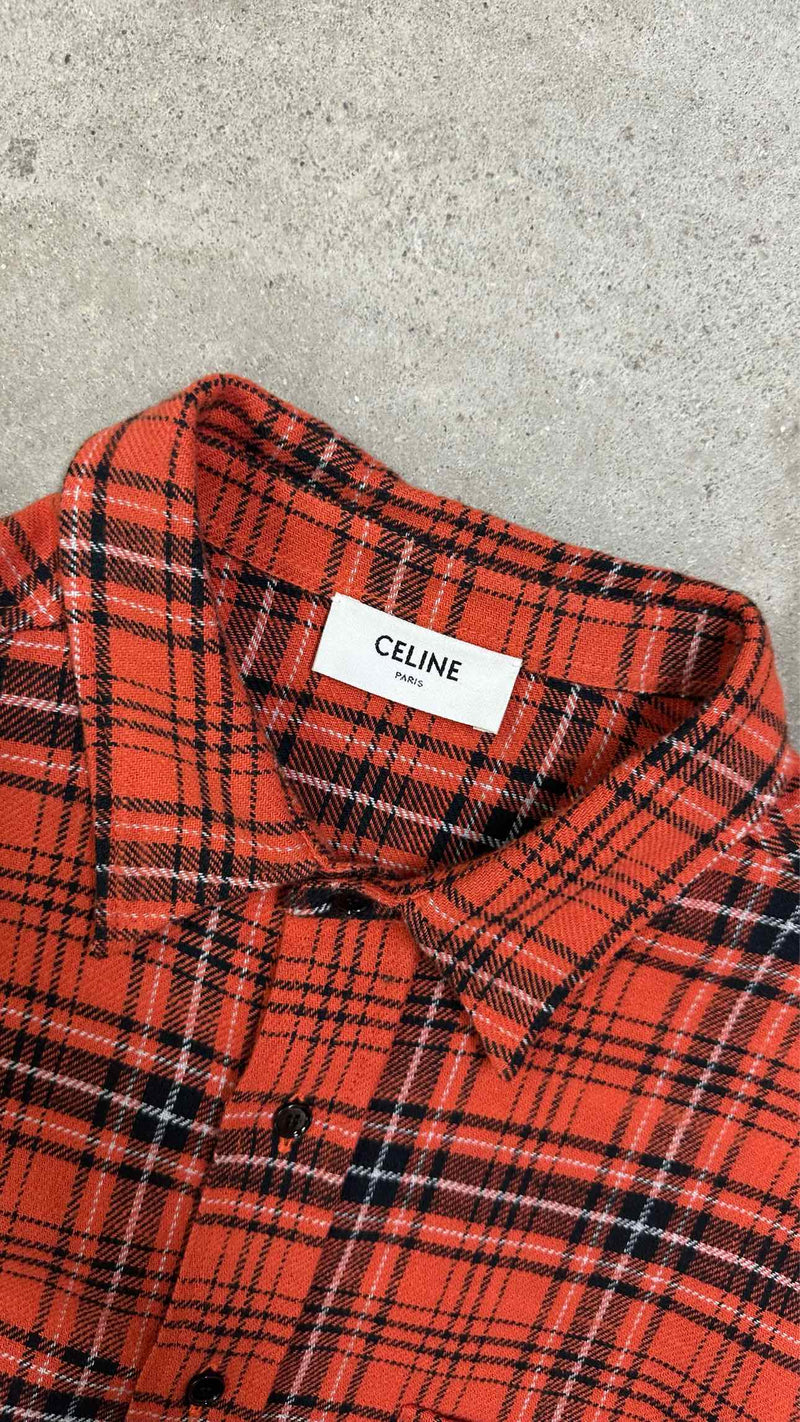 CELINE Check Shirt