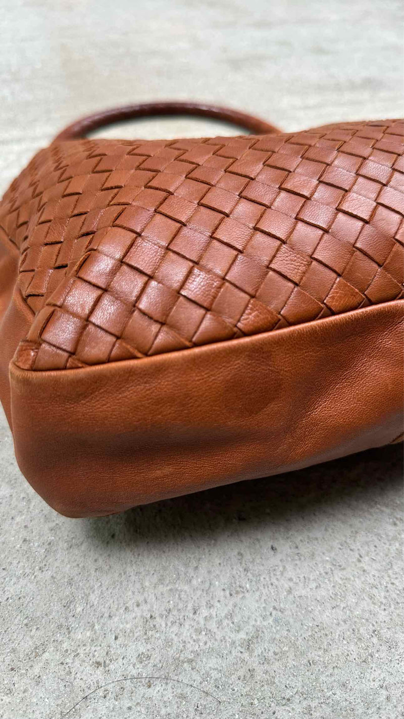 Bottega Veneta Woven-leather Hobo Bag