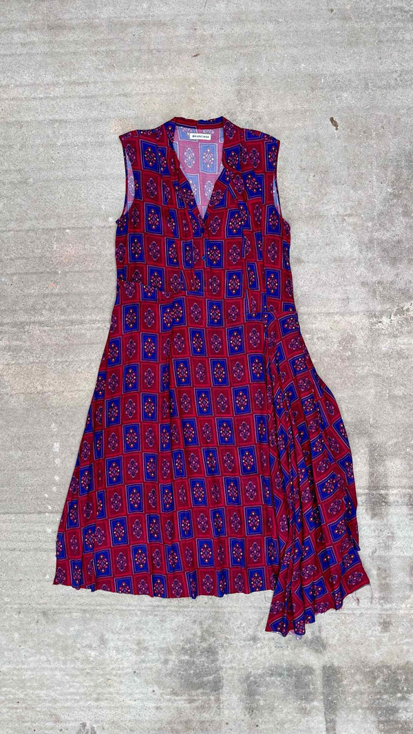Balenciaga n/S printed Dress