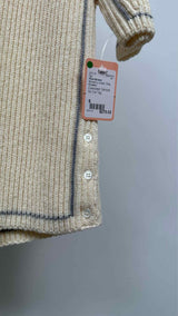 Thom Browne S/S Rib-knit Top