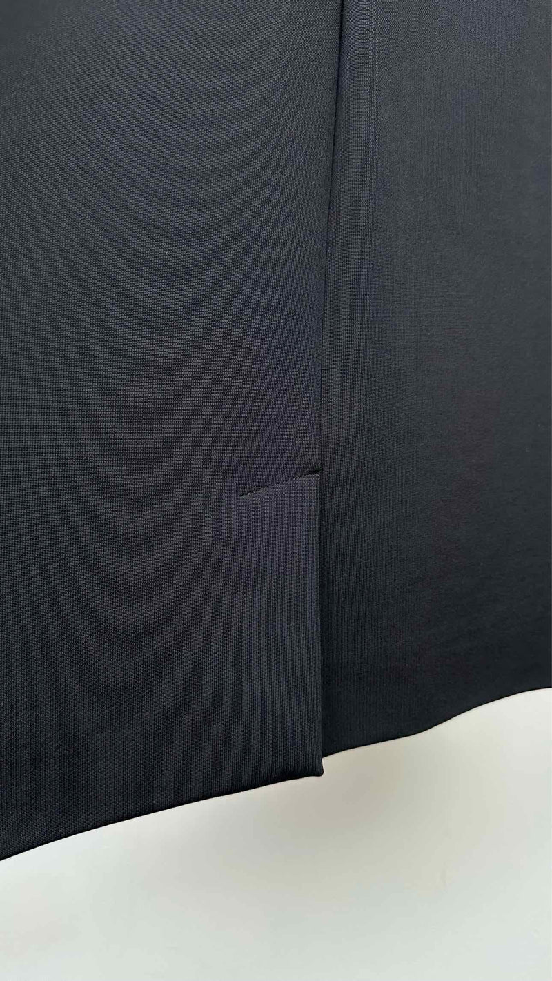 Balenciaga Check Jacquard Hybrid Skirt