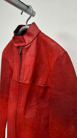 MA+ Leather Biker Jacket