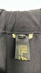 Black Comme Des GarÃ§ons Ruffle-Detail Long Skirt