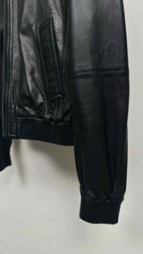 Burberry Zip-up Hooded Leather Jacket