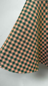 PRADA Gingham-check Skirt