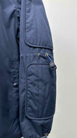 Thom Browne Sleeve Paneled Zip-up Jacket