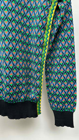 PRADA High-neck Geometric Sweater