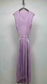 Pleats Please N/S Waist-cut-out Pleated Dress