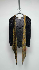 Saverio Palatella Pattern-tie Knit Cardigan