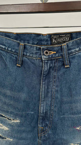 Kapital Kountry 14oz Port Baggy Jeans