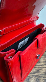 Vivienne Westwood Hazel Patent Shoulder Bag