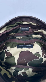Porter X Comme des GarÃ§ons Homme Plaid-pattern Messenger Bag