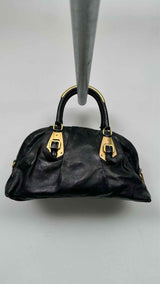 PRADA Calfskin Bauletto Bag