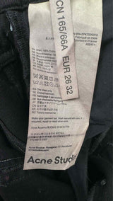 Acne Studios Tie-dye Raw end Pin-stripe Jeans