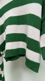 Raf Simons Cropped Border Disturb Sweater