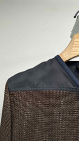 Jean Paul Gaultier Homme Zip-up Hybrid Mesh Jacket