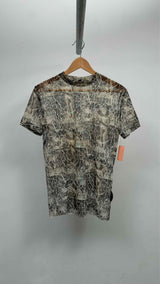 Jean Paul Gaultier S/S Venus-print Mesh Top
