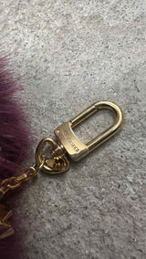 Louis Vuitton Mink-fur Bag Charm