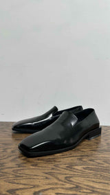 Ferragamo Square-toe Leather Loafers